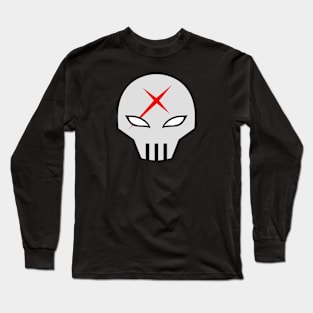 Red X Mask Long Sleeve T-Shirt